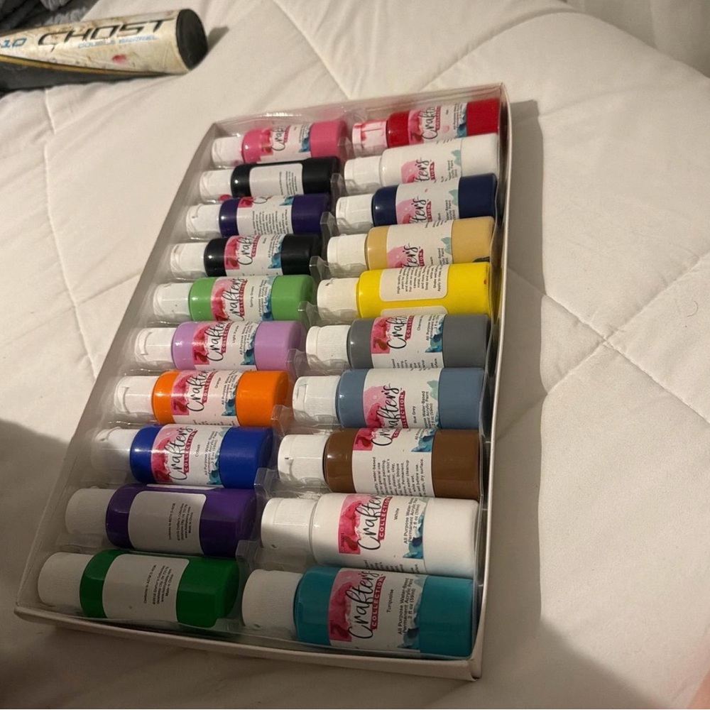Painted Threads Vibrant Acrylic Paint Set - Multicolor